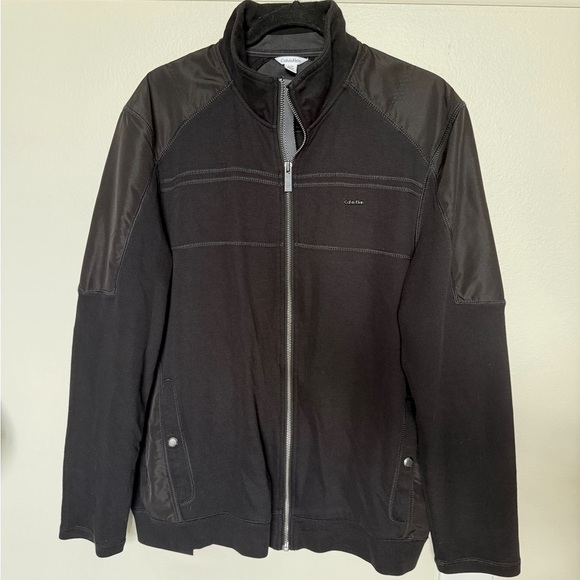 Calvin Klein Other - Calvin Klein Men’s Black Zip-Up Jacket